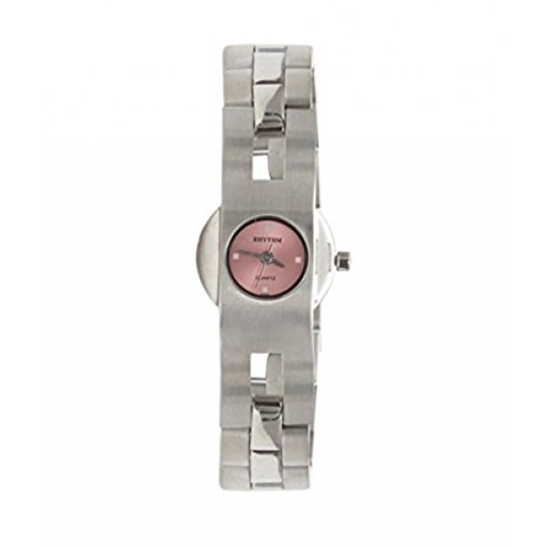 Rhythm(Japan) Women Stainless Steel Wrist Watch 4.3x1.8x0.5cm